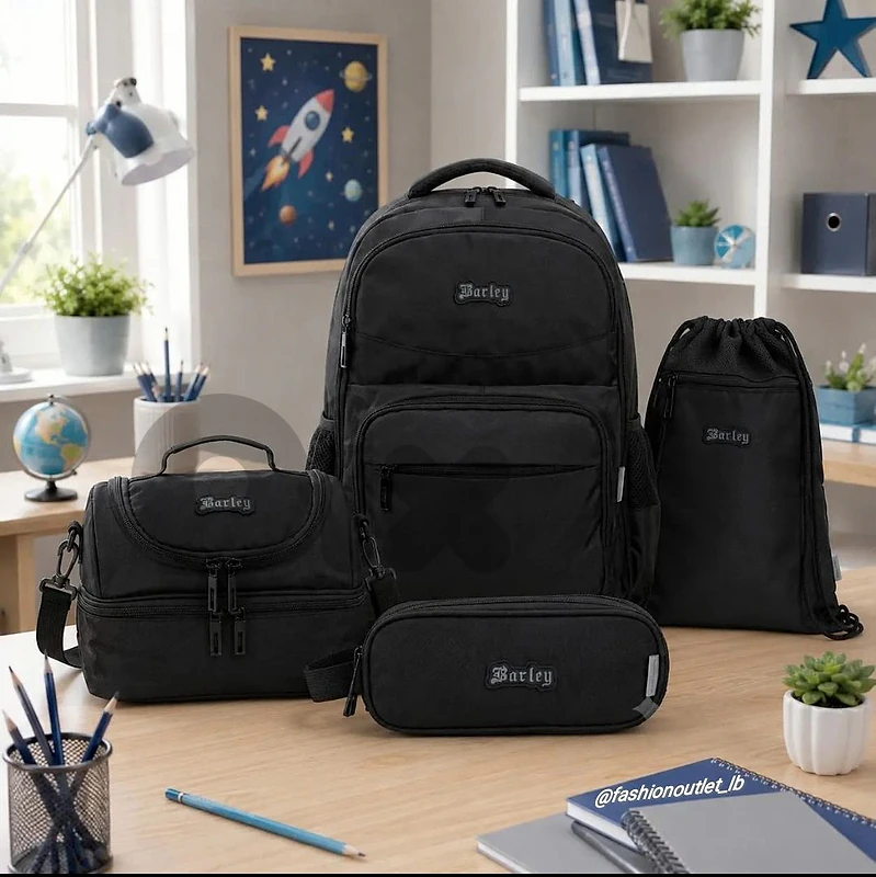 Barley 48 cm/ 19-Inch School Backpack 4-Piece Set!