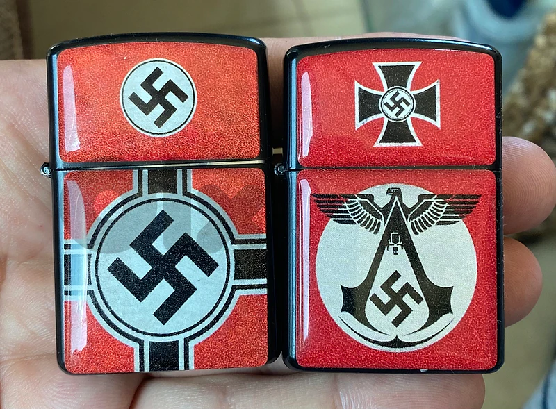 قداحة فتيل جديدة فانتازي عليها شعار نازي Nazi lighter