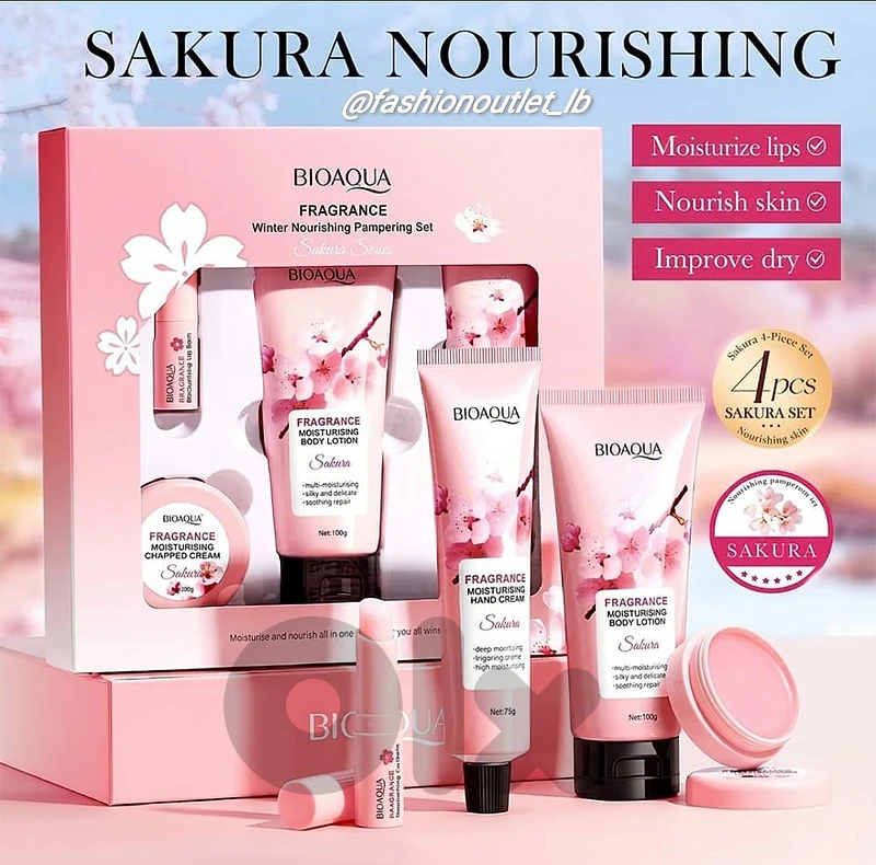 BIOAQUA SAKURA BODY CARE SET