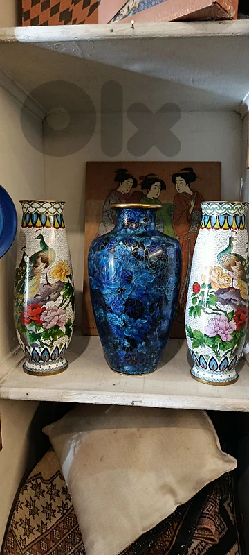 vase cloisonné كلوازوني vase cloisonné كلوازوني
