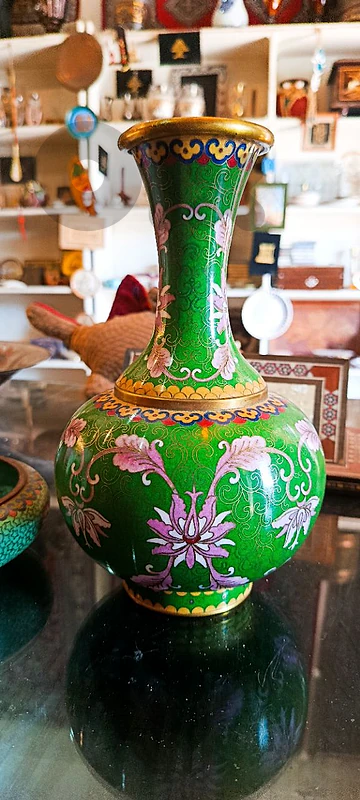 فاز كلوازوني vase cloisonné فاز كلوازوني vase cloisonné
