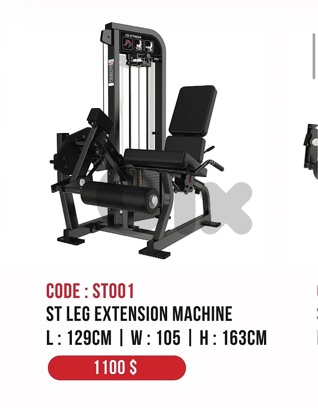 ST Fitness Pin loaded machines