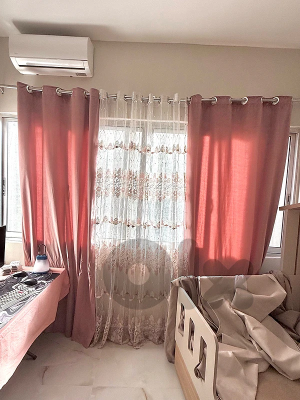 Curtain Set + Voile Suede