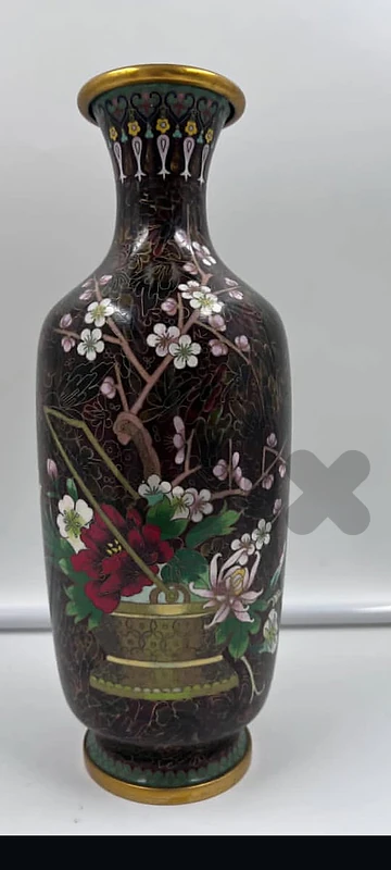 فاز كلوازوني-vase cloisonné