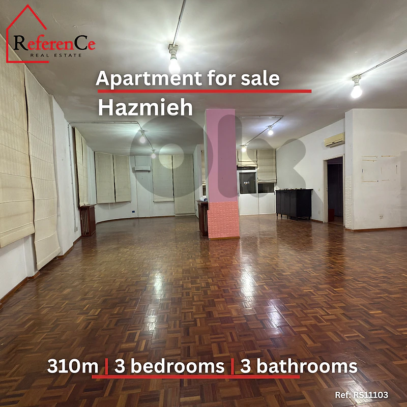 Catchy apartment in Hazmieh for sale شقة مميزة للبيع في الحازمية