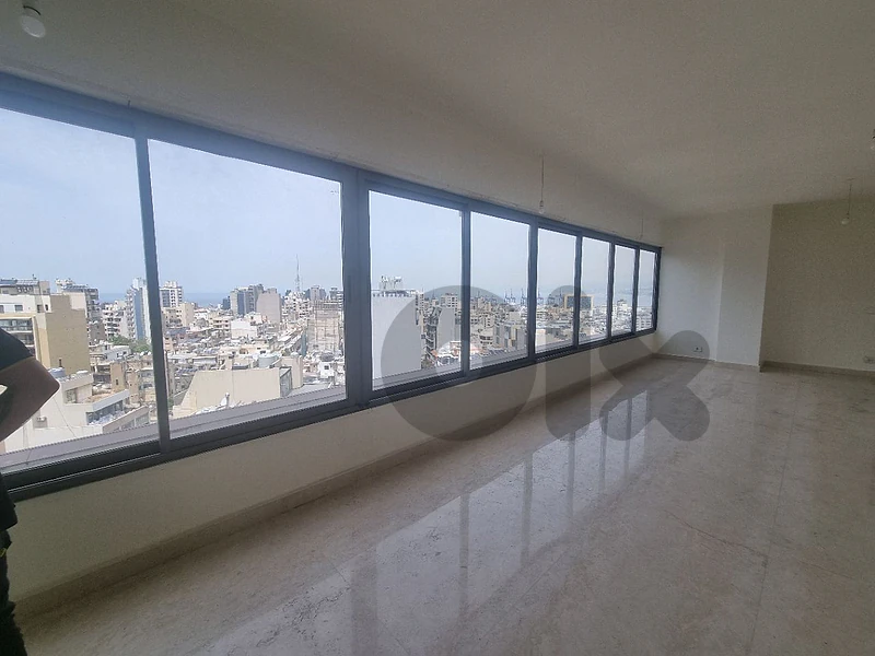 Apartment in Achrafieh with roof for sale شقة في الأشرفية