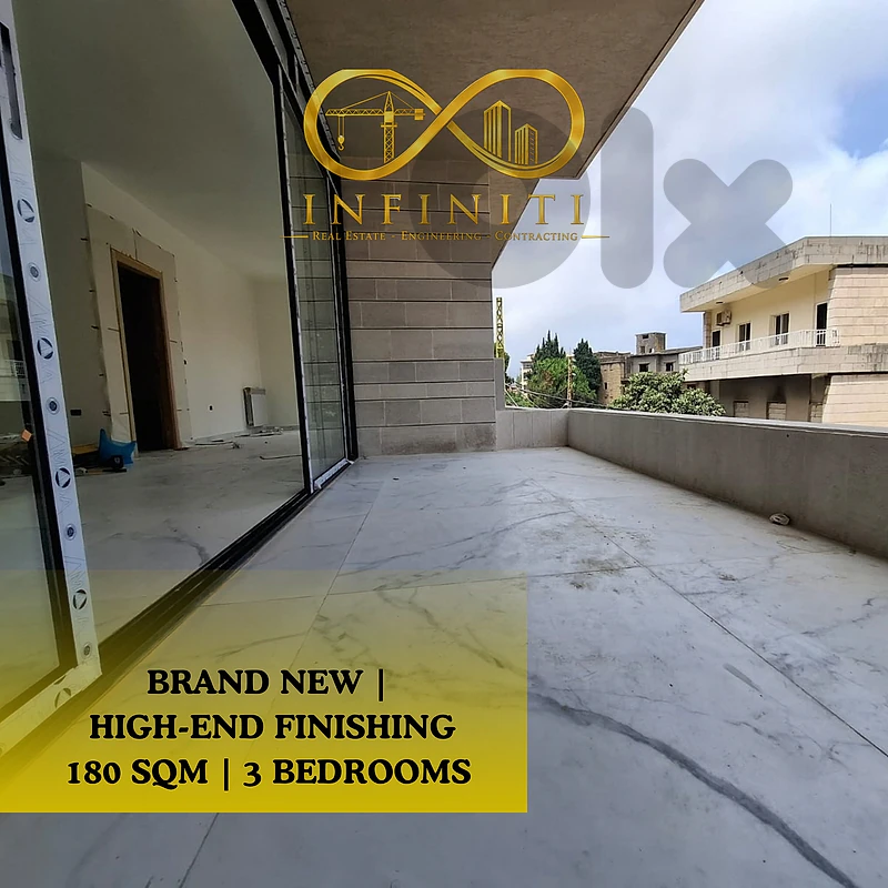 Brand New 180 SQM Apartment for Sale in Bhamdoun | High-End Finishing