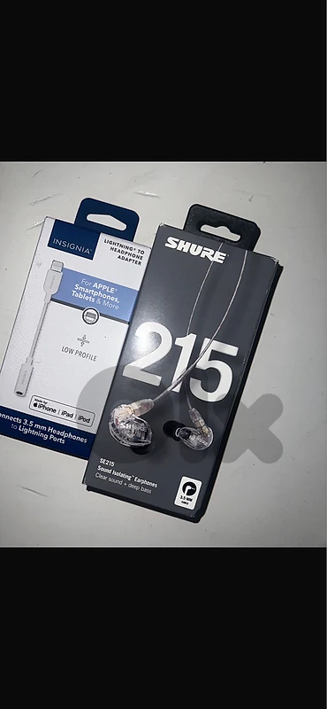 Shure earphones