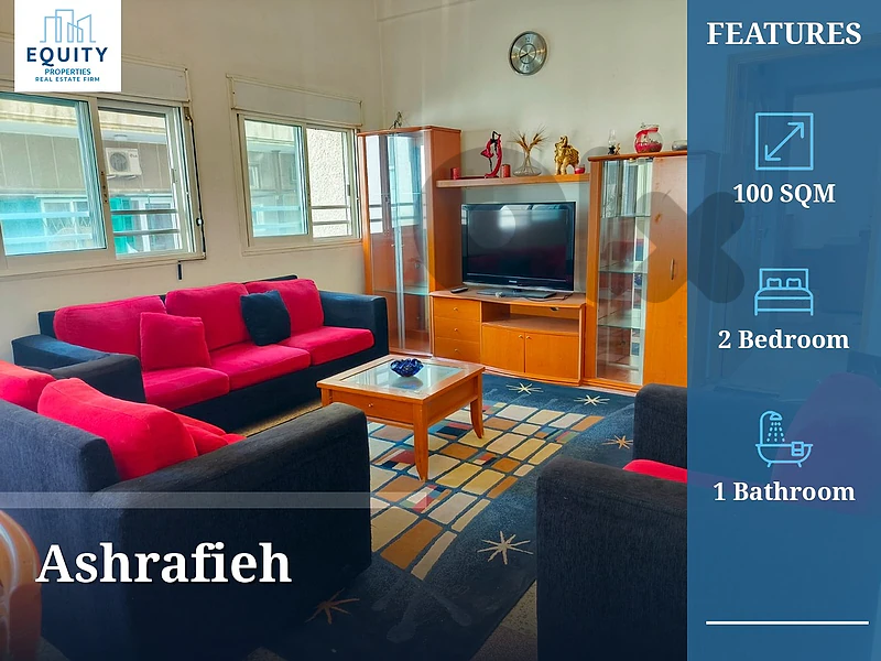 Furnished 100 SQM Apartment For Rent In Ashrafieh #HT26524