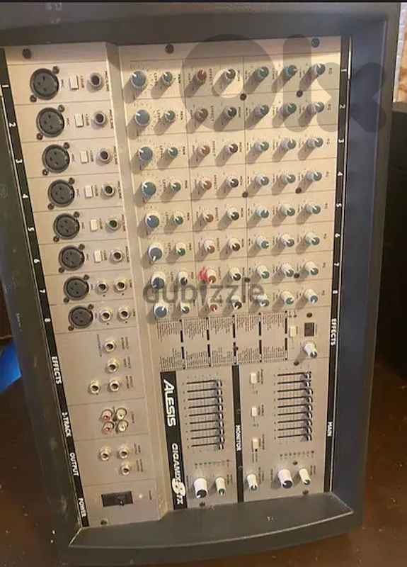 Alesis GigaMix 8FX – 8 Channel Powered Mixer