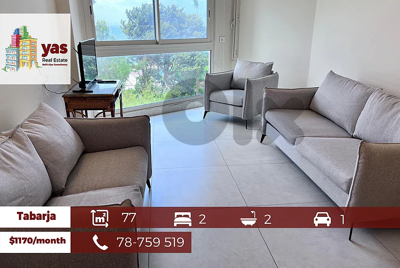 Tabarja 77m2 | Furnished Chalet | Rent | Mint Condition | EH |
