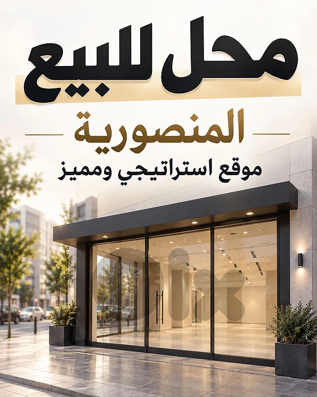 Shop for sale Mansourieh Prime location محل البيع المنصورية Shop for sale Mansourieh Prime location محل البيع المنصورية