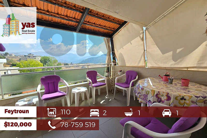 Feytroun 110m2 | Well Maintained | Open View | Charming Flat | DA