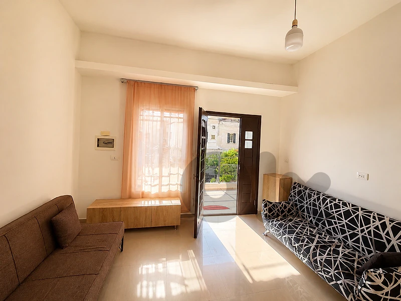 Private street two room with a beautiful terrace in central jbeil