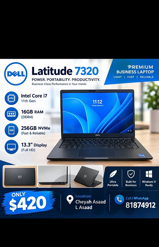 dell latitude 7320