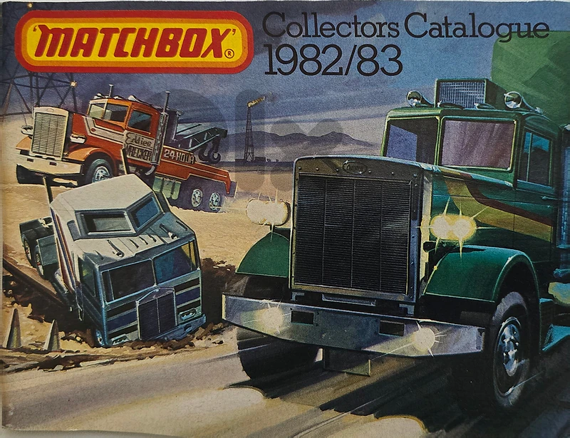 Original MATCHBOX 1982-83 pocket Catalogue, 64 pages Full color, mint