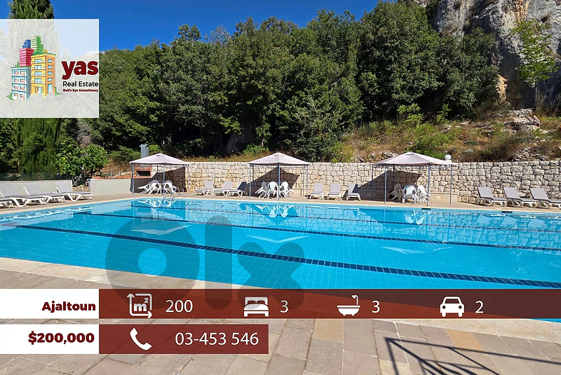 AJaltoun 200m2 | New | Pool Access | Prime Location | TO