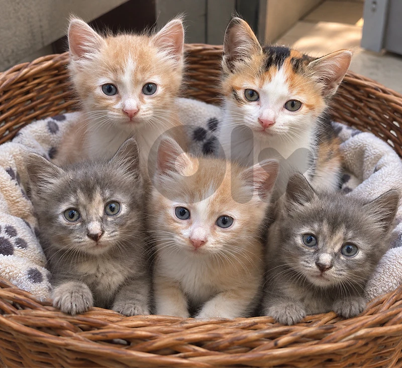 5 Adorable Kittens Looking for Loving Homes