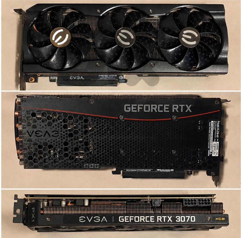 EVGA GeForce RTX 3070 XC3 8GB – $250