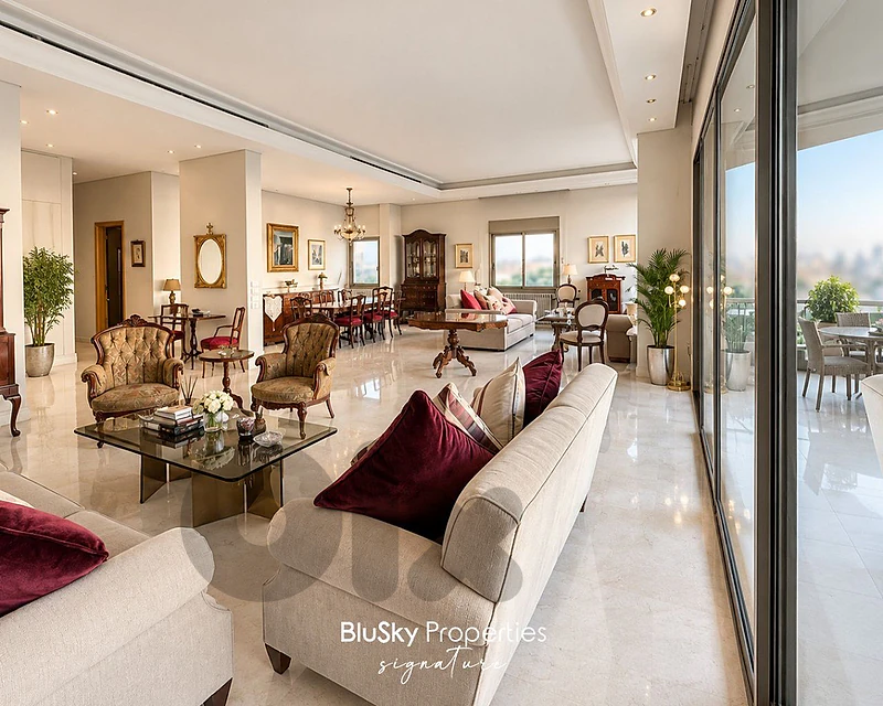 Apartment with City View For RENT In Baabda شقة للإيجار #GS
