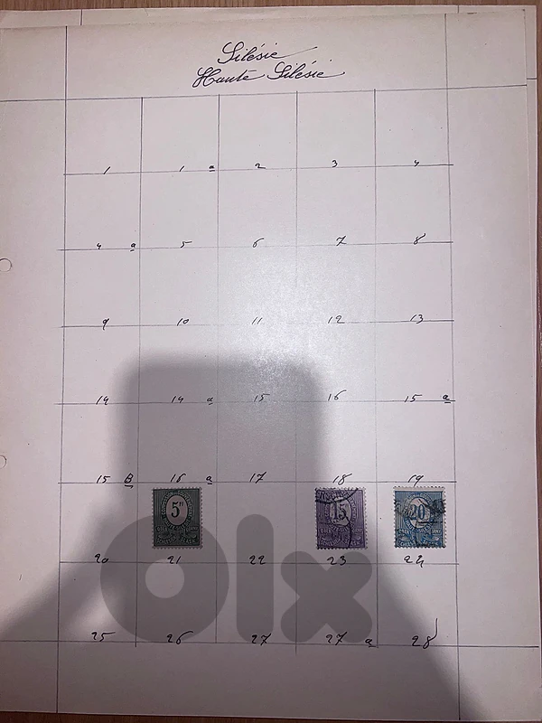 Silesia stamps