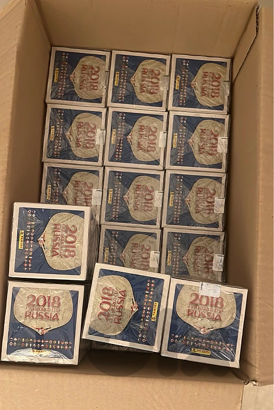 Panini 2018 Russia world cup box