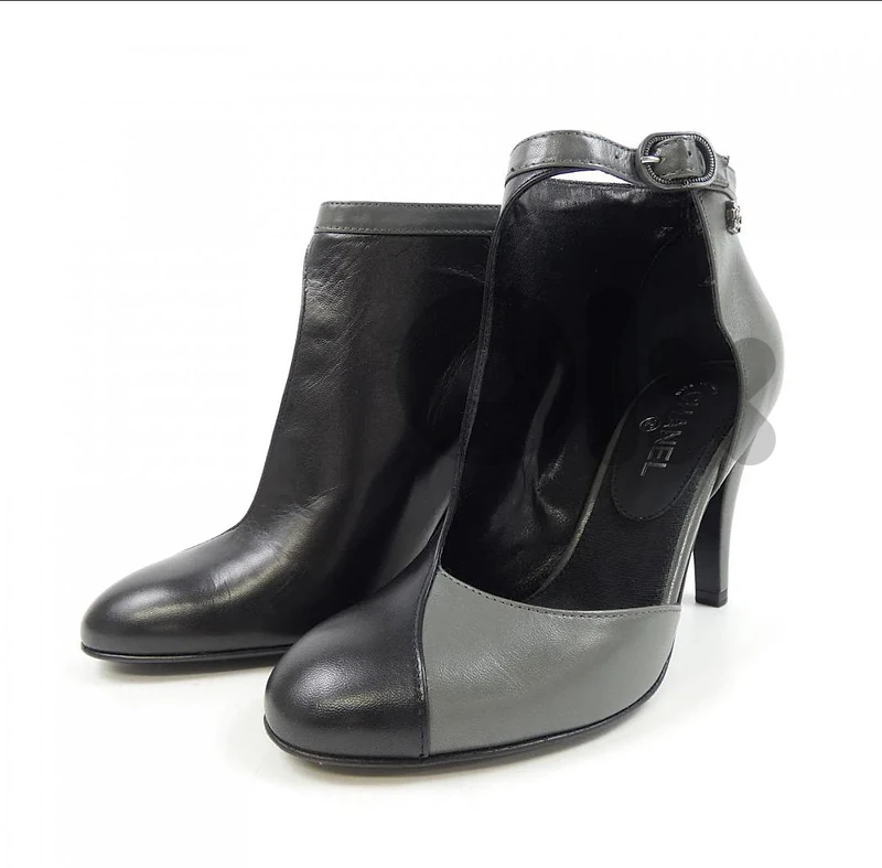 chanel Authentic demi boot