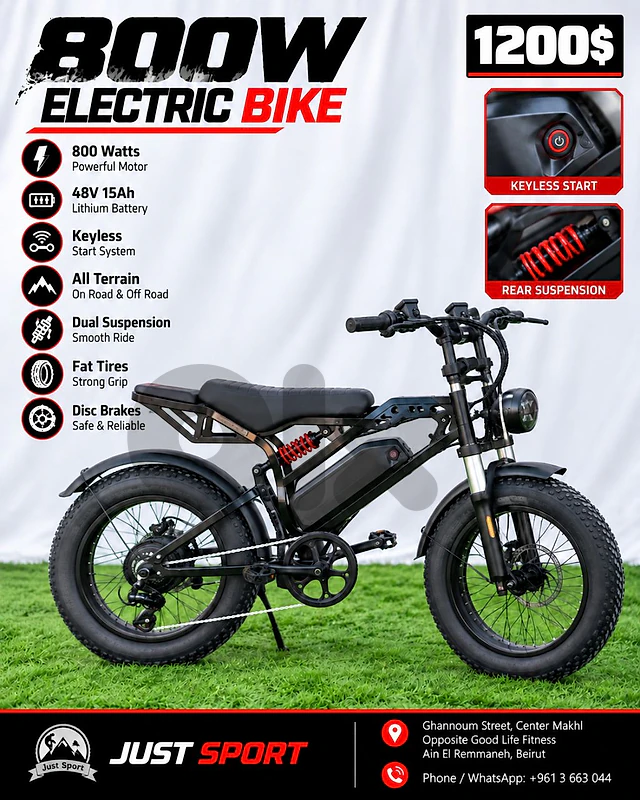 Moto E Bike K8