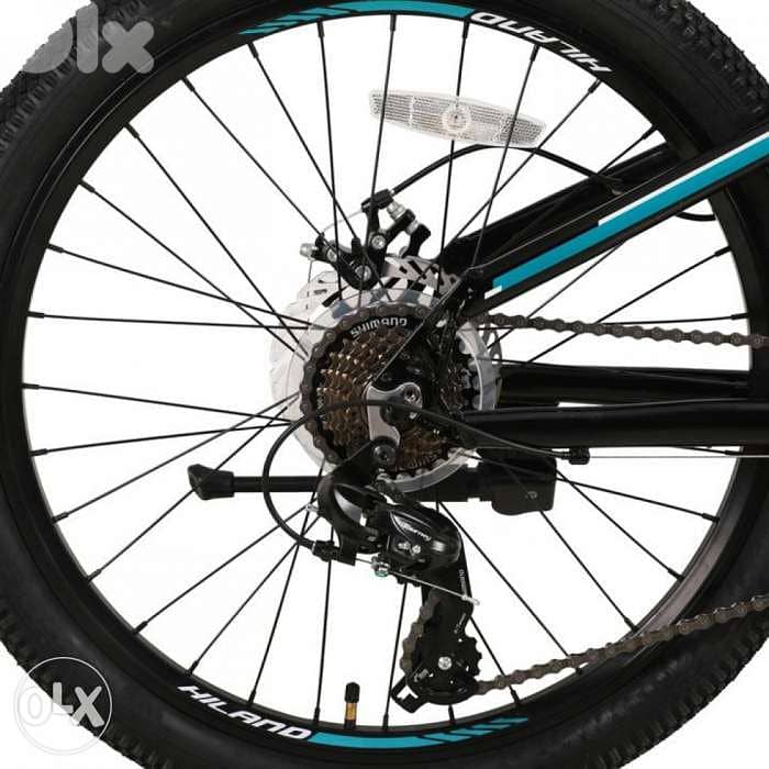 Hiland Hippel 26” Mountain Bike – Black 1