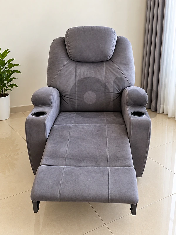 Grey Recliner Chair
