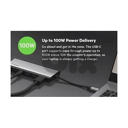 Belkin CONNECT™ USB-C 7-in-1 Multiport Hub Adapter