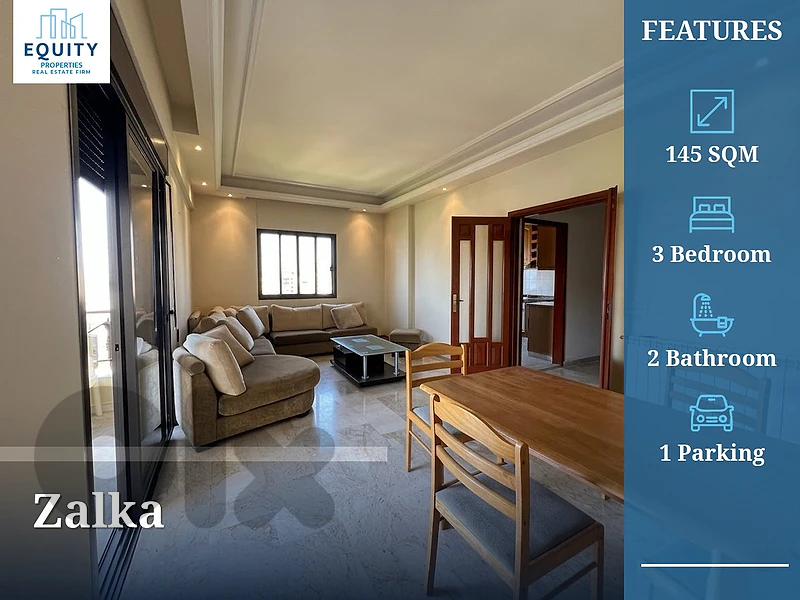 145 SQM Apartment For Rent In Zalka #MZ26655 145 SQM Apartment For Rent In Zalka #MZ26655