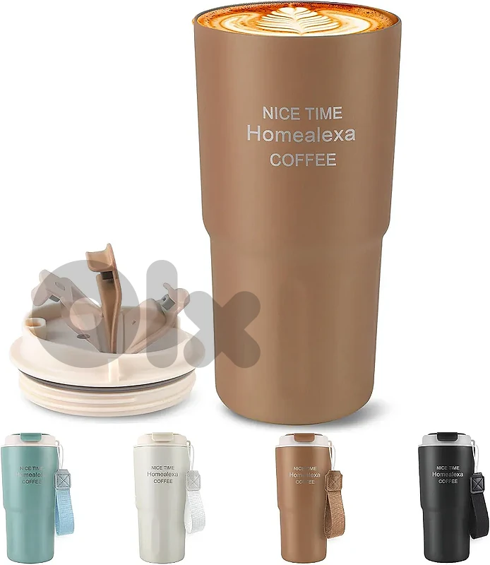 homealexa 600ml stianless steel insulated coffee mug