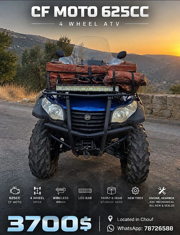 atv cfmoto 625cc