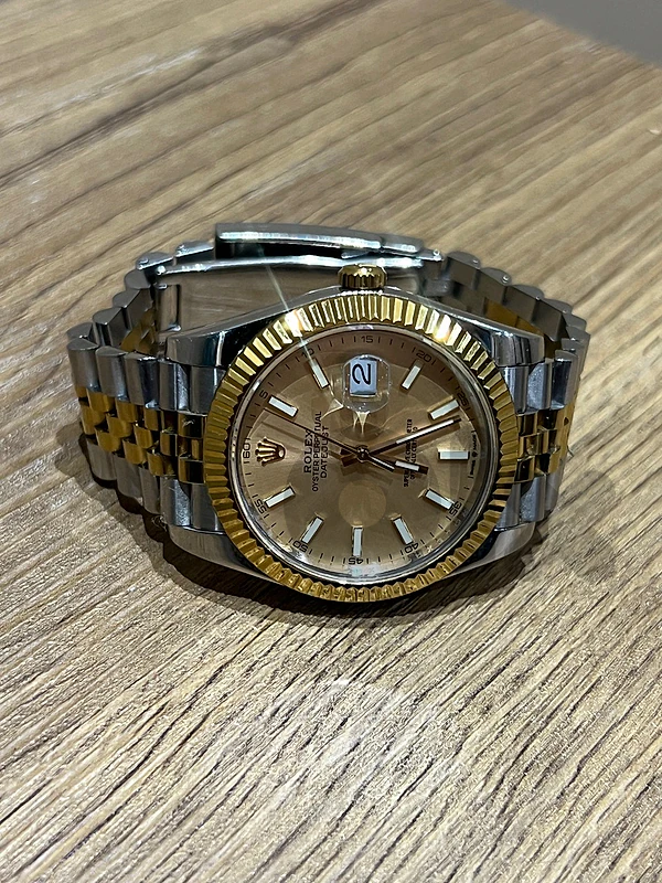 Rolex🔥 ONLY $80! Datejust Style 41 | Champagne | Gold & Steel
