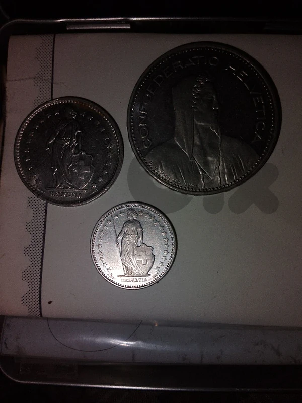 old coins swiss