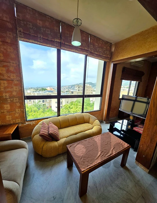 Decorated apartment for rent in Bsalim with sea view
