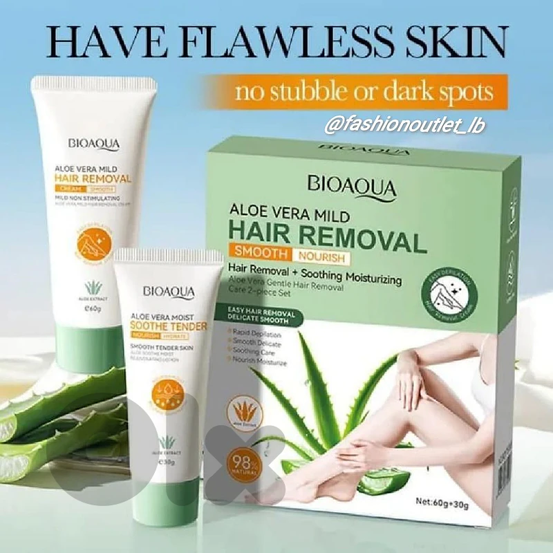 BIOAQUA Aloe Vera Gentle Hair Removal Care Set
