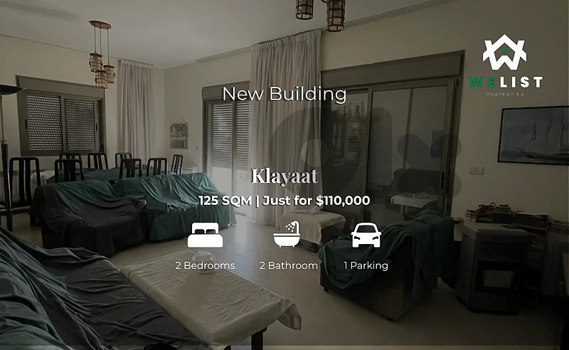 125sqm Apartment for sale in Klayaat