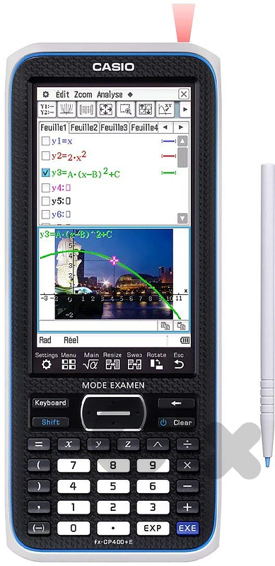 Casio Cp400 mode examen graphic calculator Casio Cp400 mode examen graphic calculator
