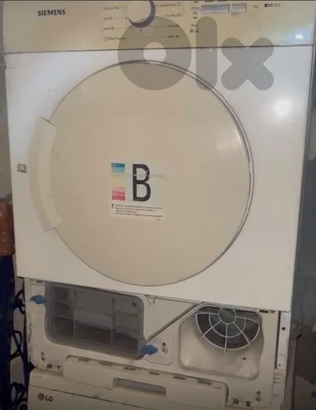 نشافةsiemens الالمانية بحالة جيدة و نظيفة بس ب 100$