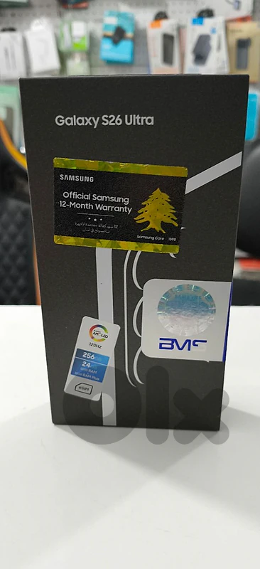 samsung s26 ultra 12gb/256gb new one year warranty