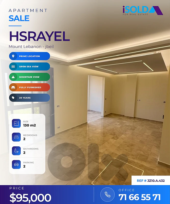 Fully Decorated Apartment For Sale in Hosrayel