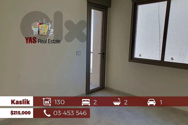 Kaslik 132m2 | Brand New | Mint Condition | Prime Area | EH |