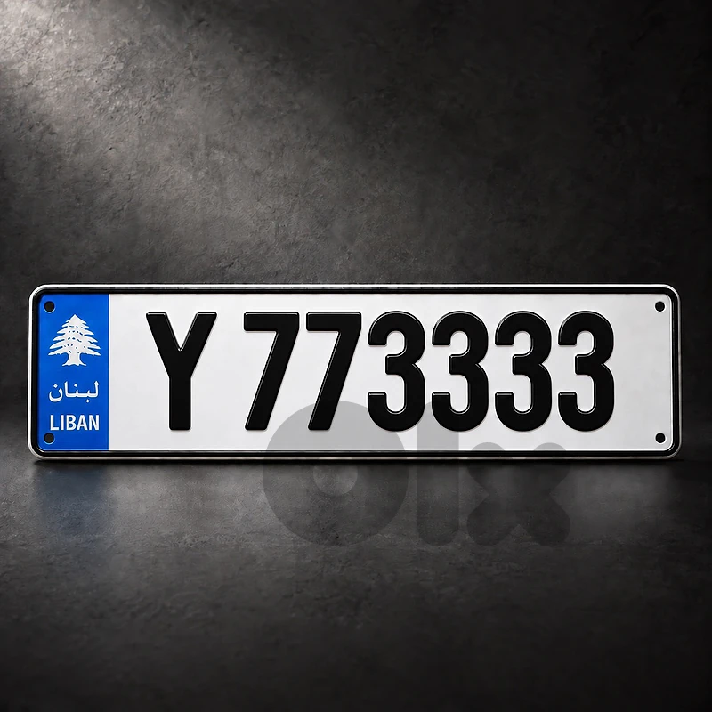 6 digits plate number