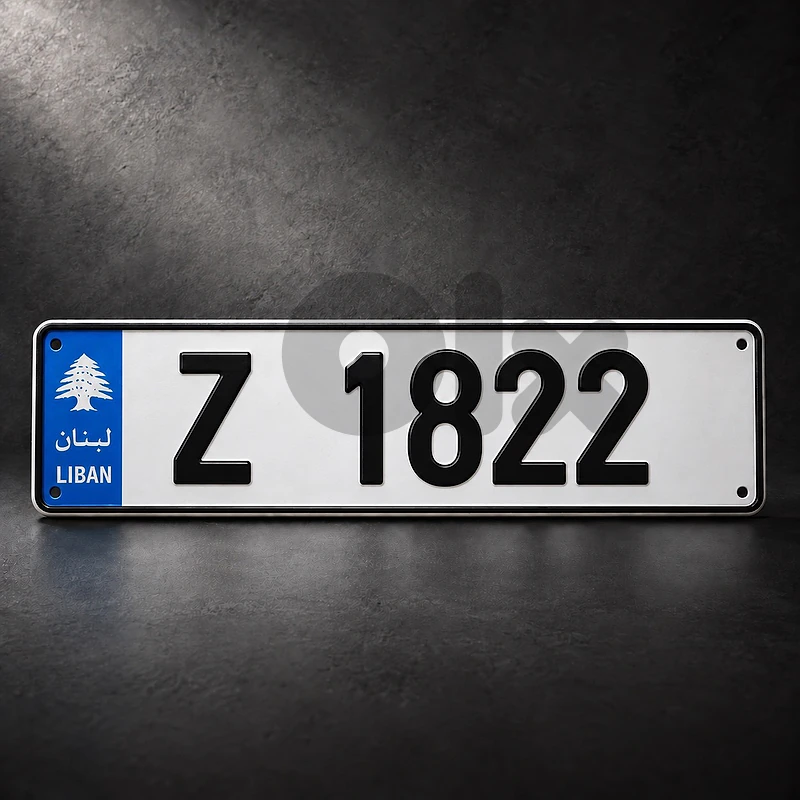 4 digits number plate