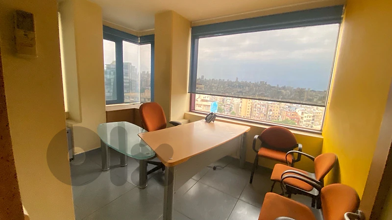 Very well designed office and well located sin el fil