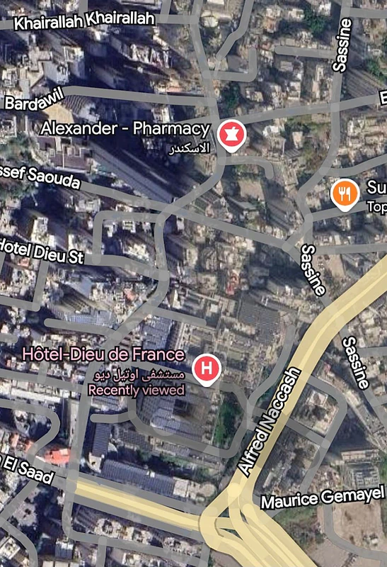 Land For Sale In Achrafieh / Hotel Dieu