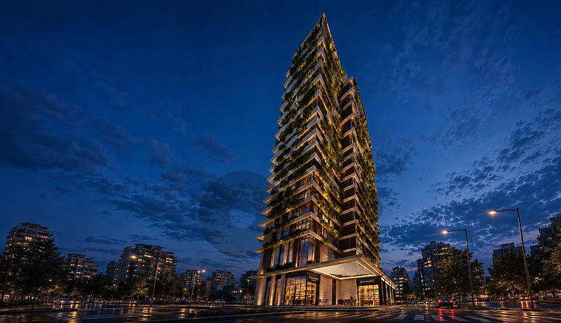 A New Duplex Residential Landmark in Downtown Beirutمعلم سكني جديد
