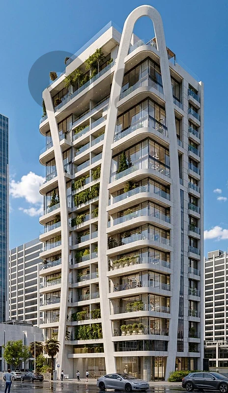 Luxury Residential under construction Project in Rawcheمشروع سكني فاخر